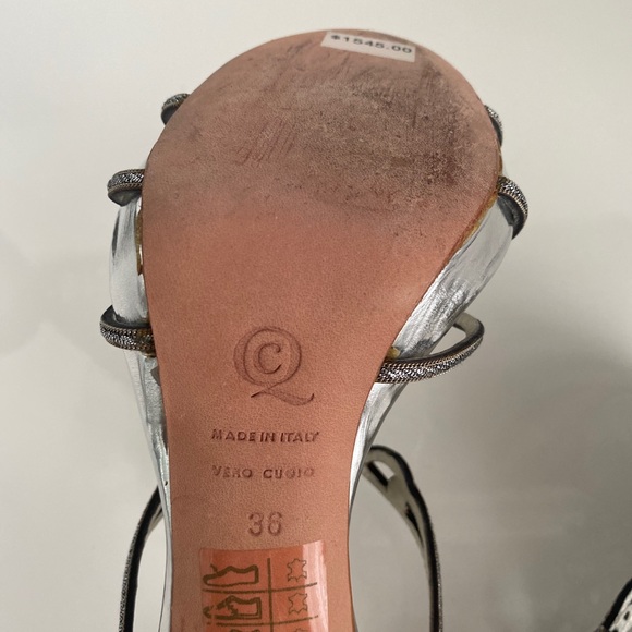 Alexander McQueen Open Toe Celtic Knot Heels 36 - Picture 8 of 12